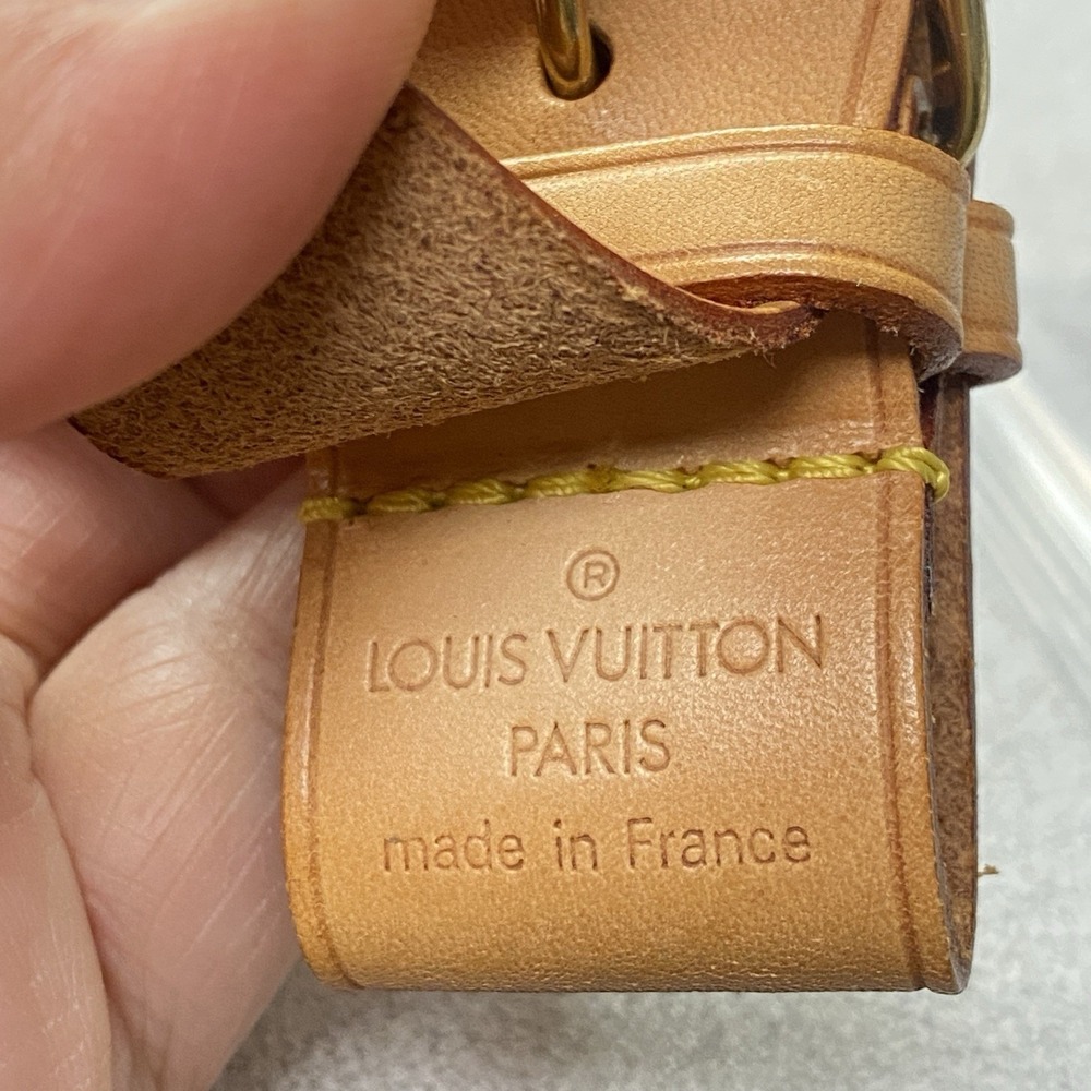 Authentic Louis Vuitton Luggage Tag Excellent Condition - Picture 11 of 11